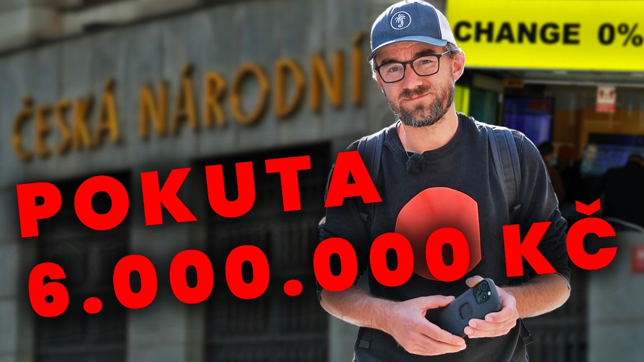 Pokuta za NEVÝHODNÝ kurz? ČNB zasahuje!