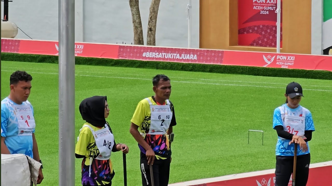 PON XXI Ganda Campuran (Pool A): Bali vs Jambi -- Gateball 2024