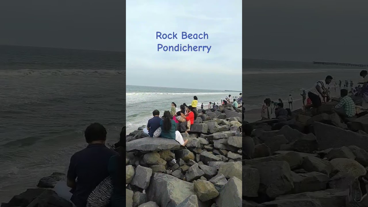 Rock Beach Pondicherry || Pondicherry Beach