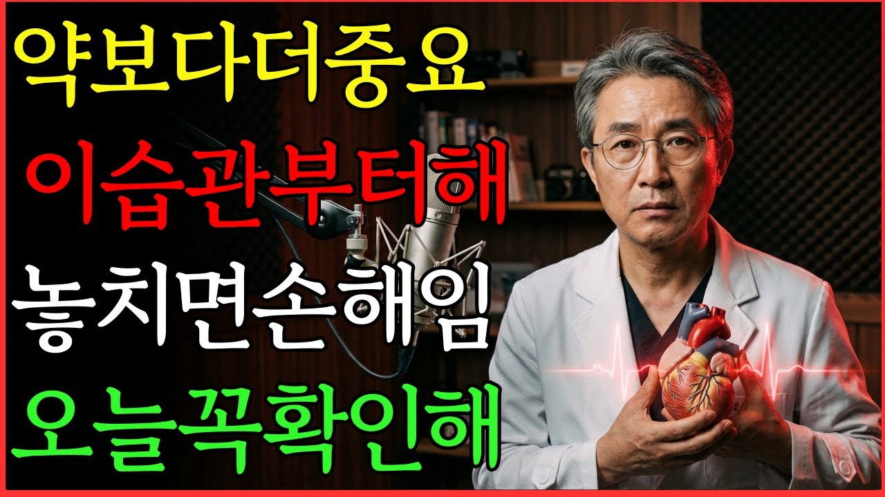 TOP5: 60세 심장 지키는 하루 습관 5가지(다음: 1분 운동) | 건강 | 혈관 | 노후 | 근육 | 오디오북