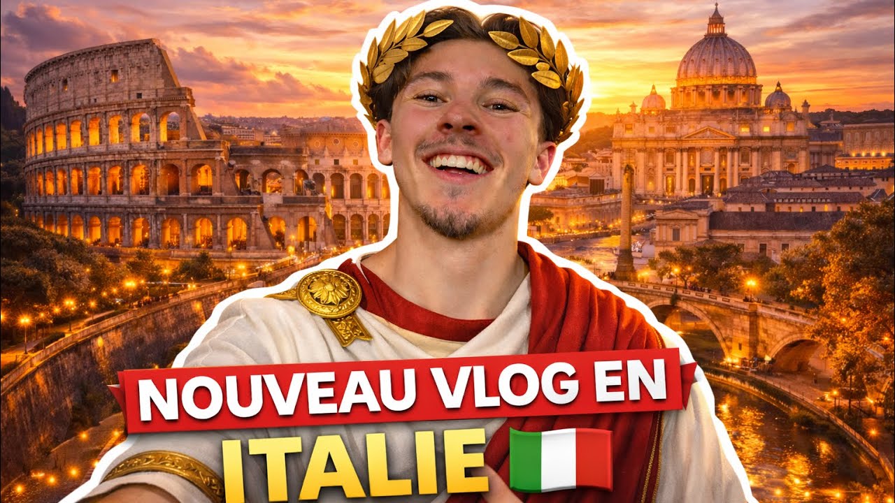 SEUL À ROME… J’ÉTAIS PAS PRÊT 😱🇮🇹