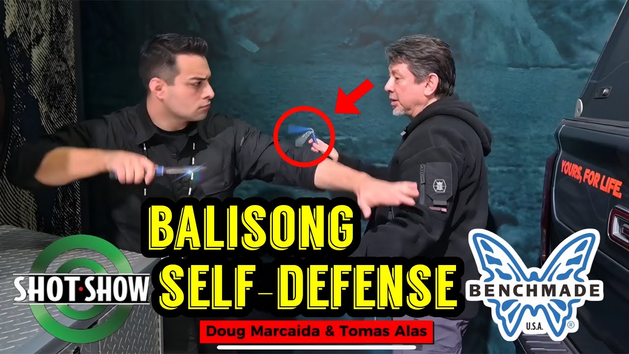 Doug Marcaida Teaches Balisong Tactics for Self-Defense with Tomas Alas | SHOT Show Exclusive! 2025