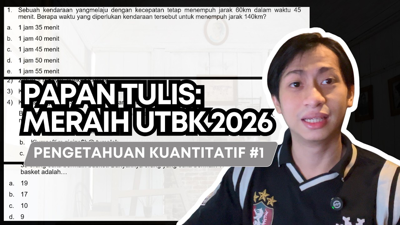 Meraih UTBK 2026 - Pengetahuan Kuantitatif 1