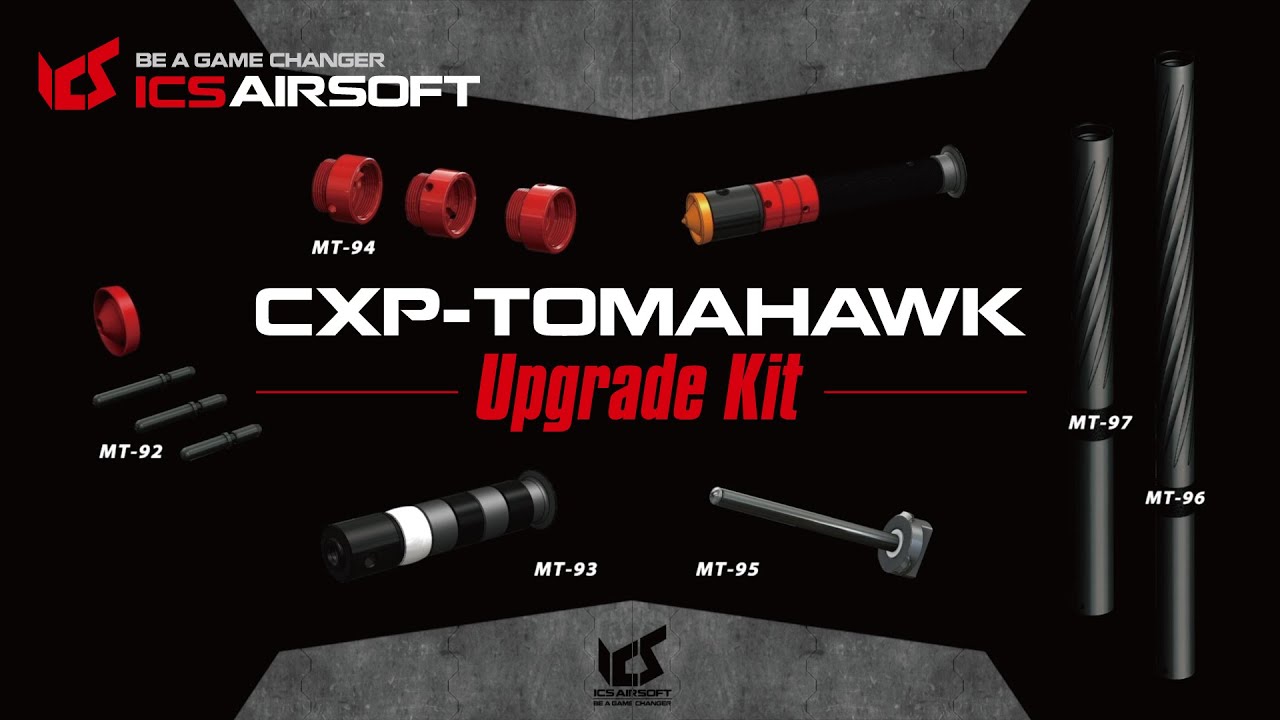 CXP-Tomahawk Upgrade Parts Installation Instruction│ICS Airsoft