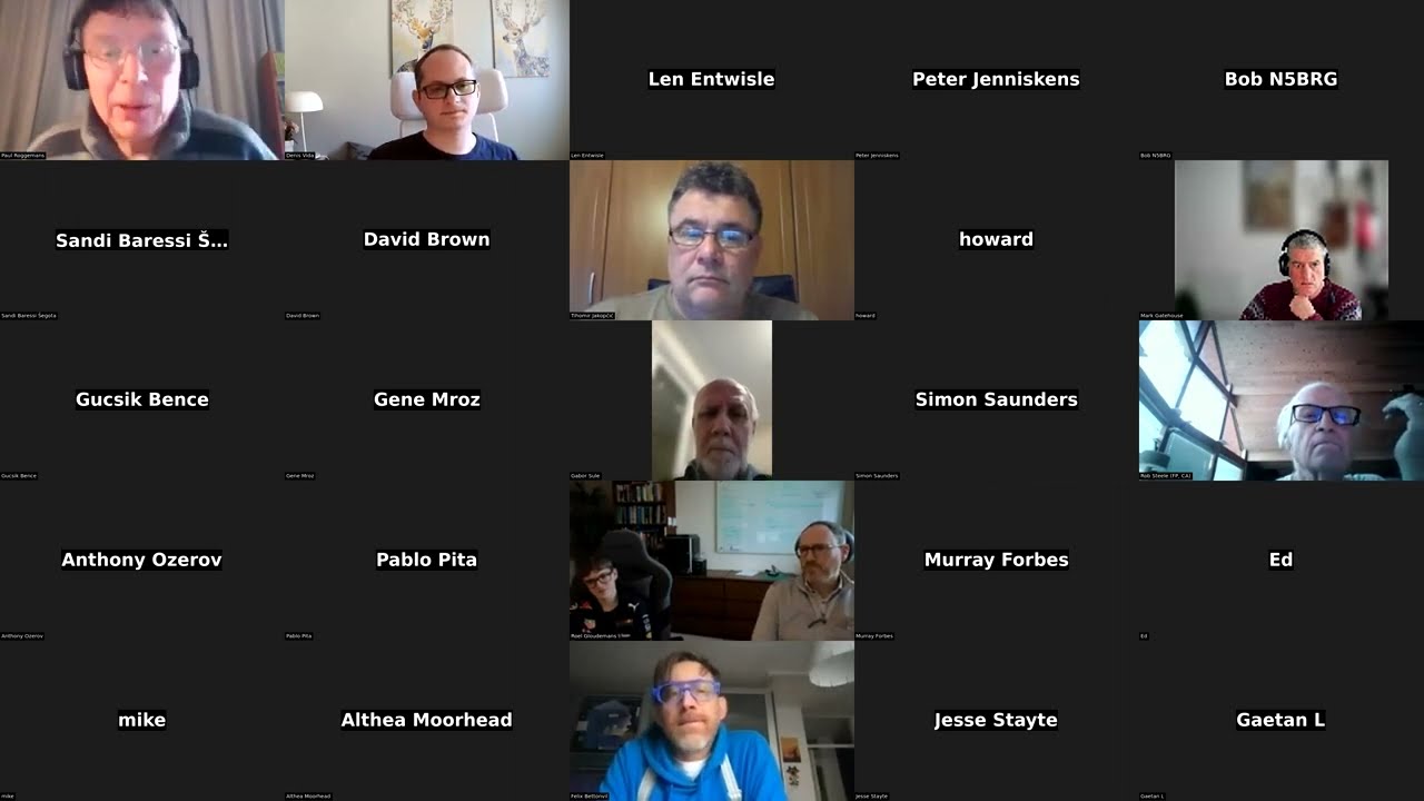Global Meteor Network 2024 meeting - Session 1