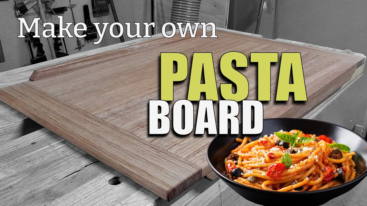 Crafting a Traditional Pasta Board - Italian Cooking Tools