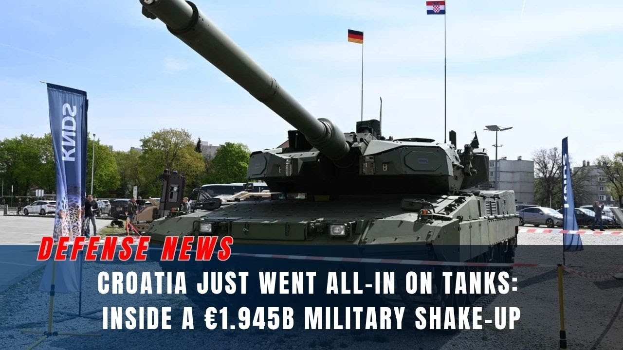 Хорватия идёт ва-банк: 44 танка Leopard 2A8, артиллерийские установки Caesar и система беспилотно...
