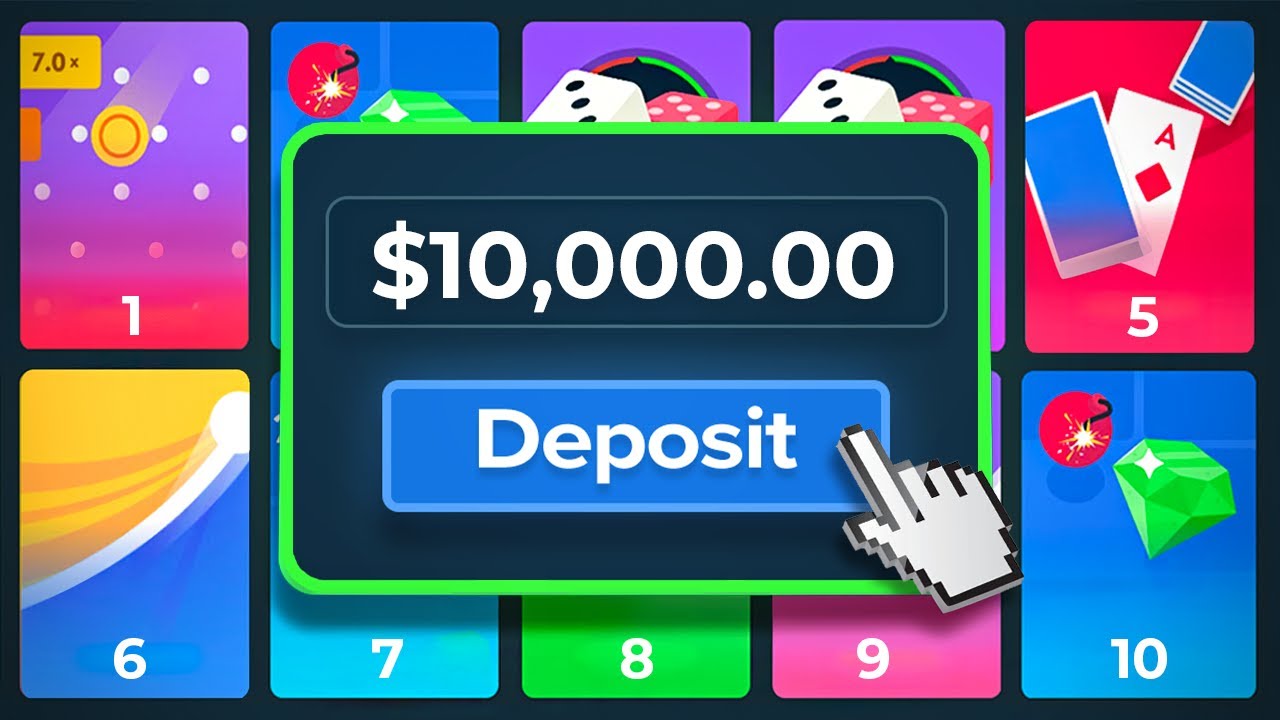 I spent $10,000 on the 10 most popular casino games..