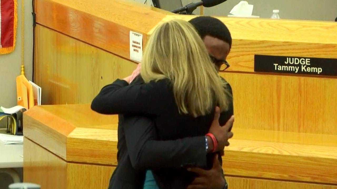 Was This Hug With Ex-Dallas Cop Healing or Harmful?