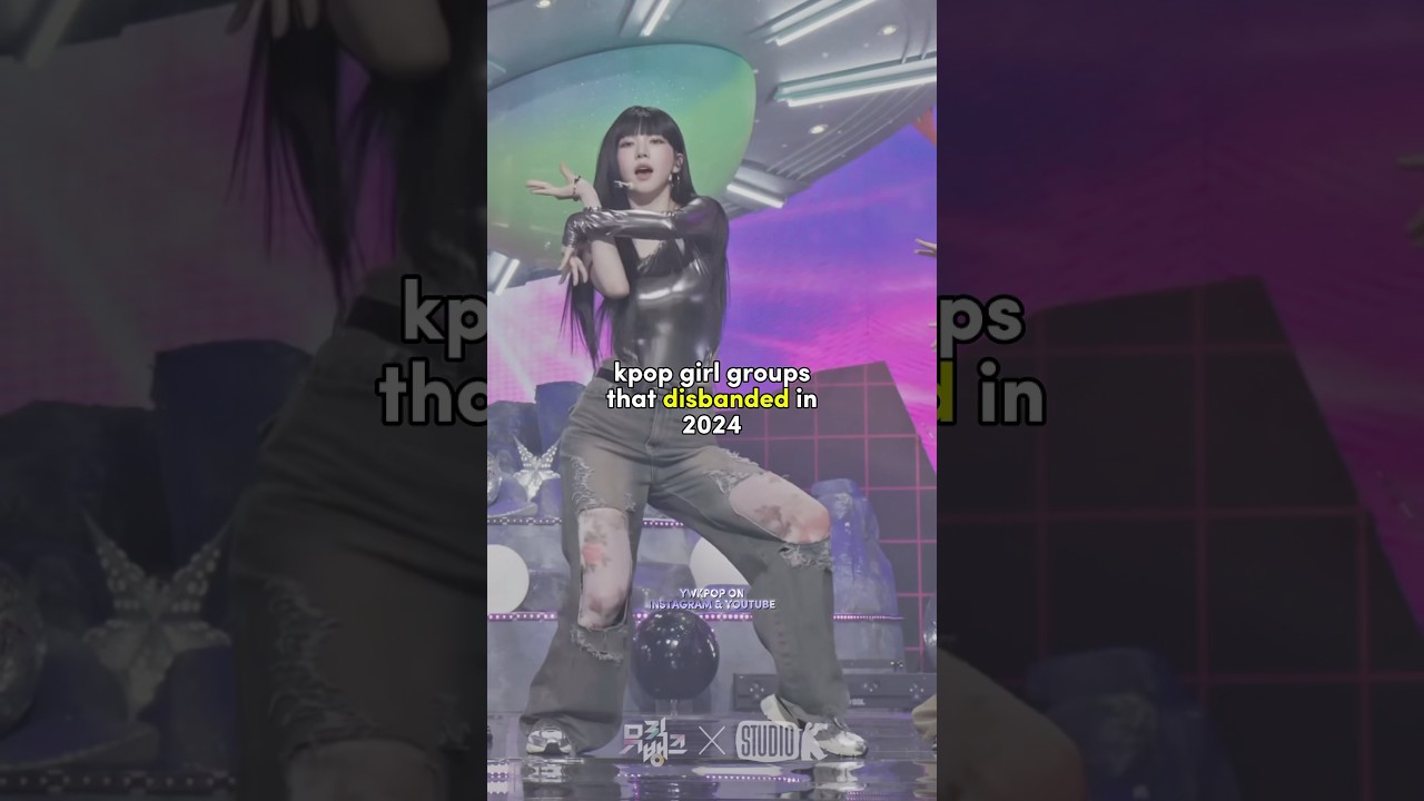 kpop girl groups that disbanded in 2024