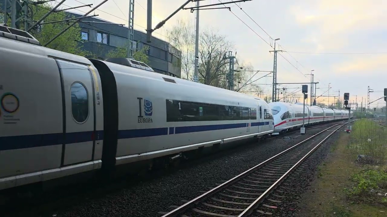 BR 406 051 [NS] und BR 406 001 [Europa] kommen aus der Abstellung Hannover Nordstadt/Hainholz