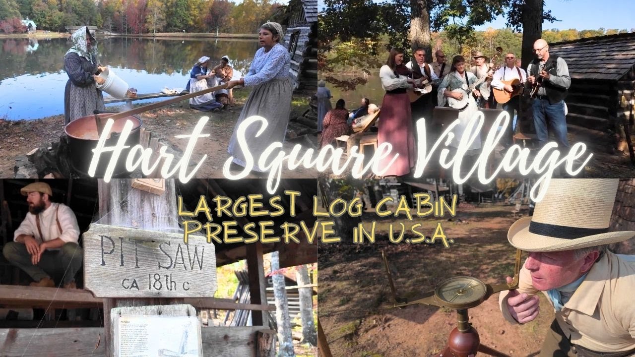 39th Hart Square Heritage Festival | The Largest Historic Log Cabin Preservation in the U.S.