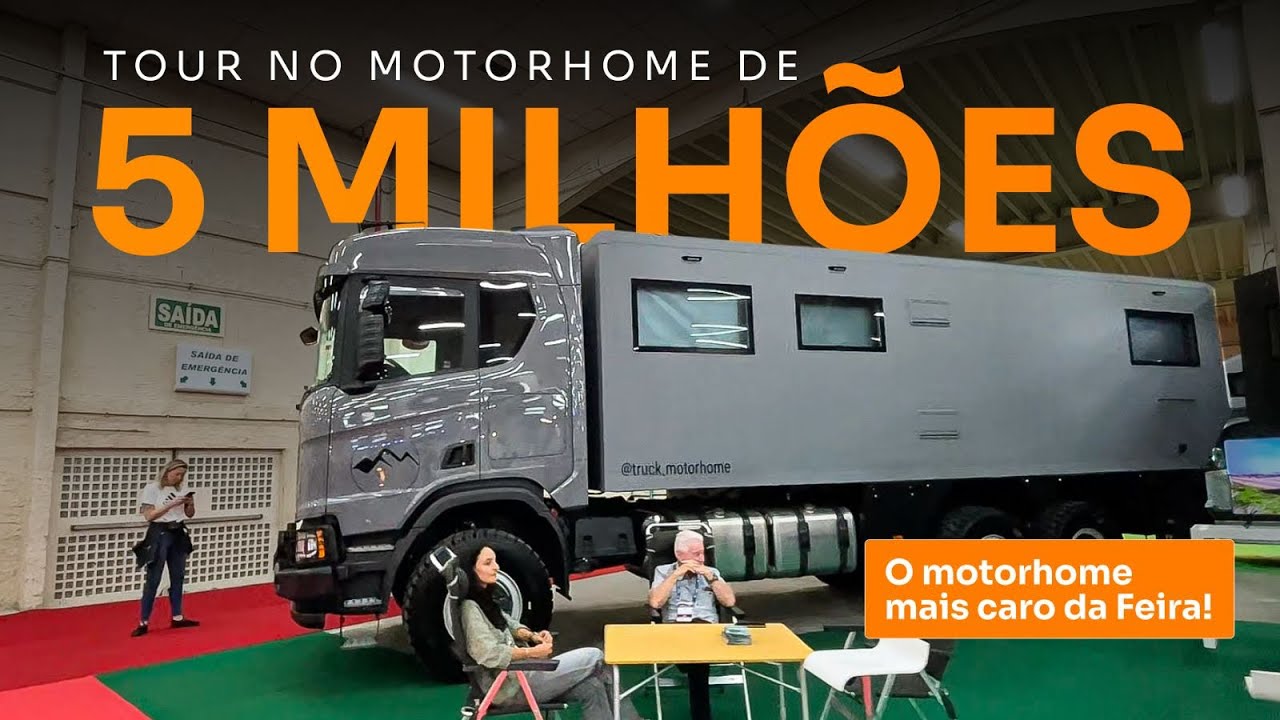 ExpoMotorhome 2024: Tour Completo pelos Melhores Motorhomes do Brasil!