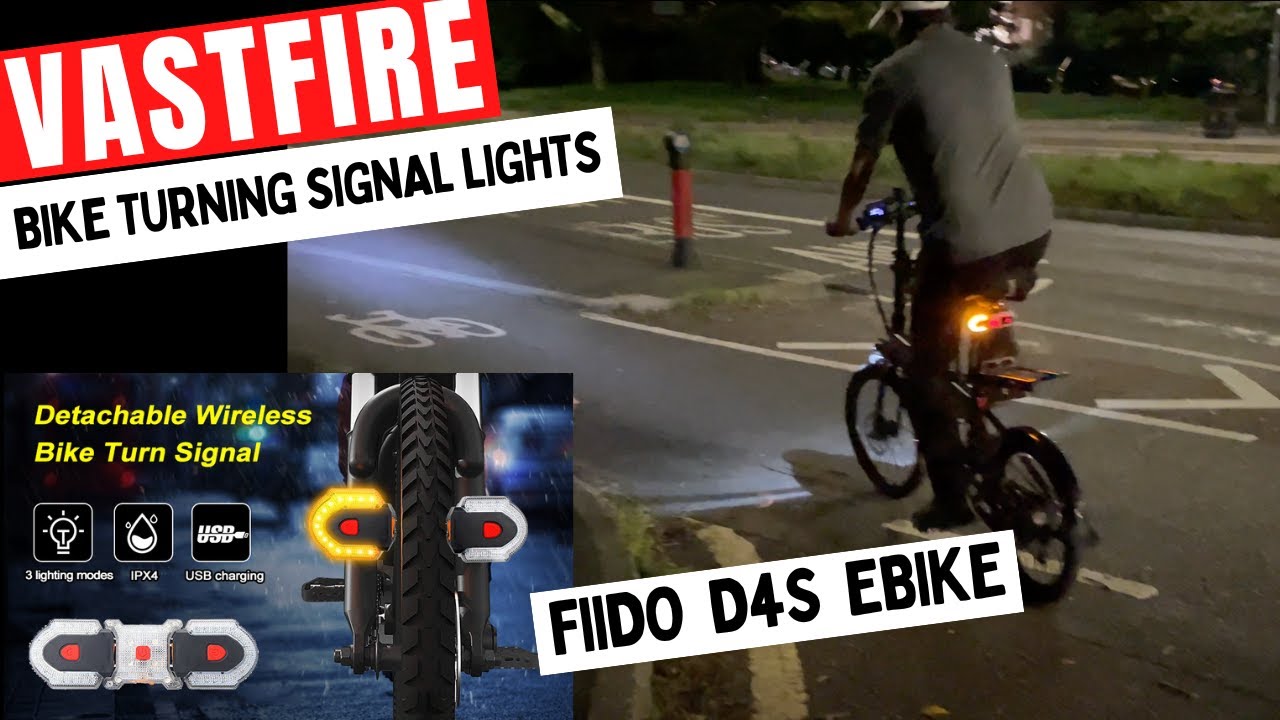 Fiido D4S Ebike VASTFIRE Bike Signal Lights Review
