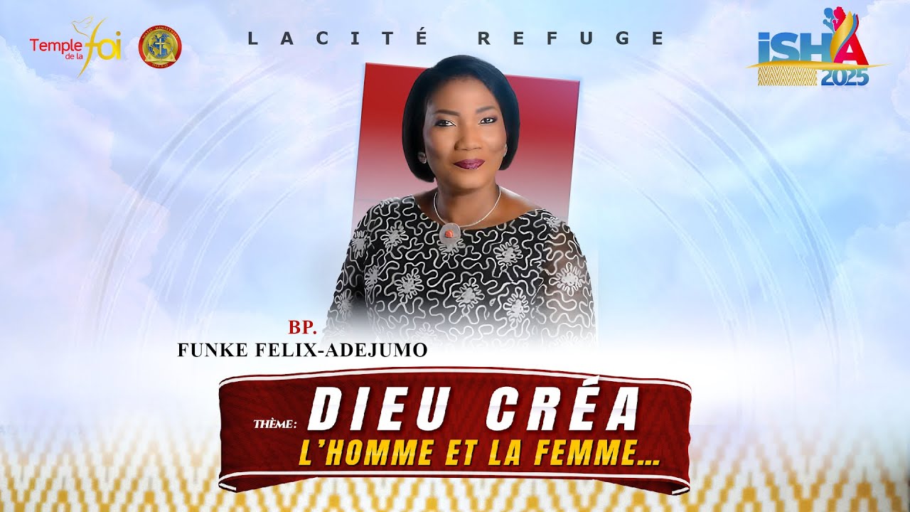 ⭕DIEU CRÉA L'HOMME ET LA FEMME ...- ✨BISHOP FUNKE  FELIX-ADEJUMO✨