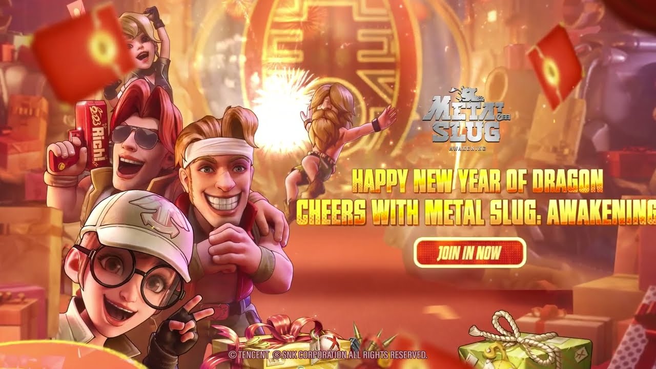 Celebrate Spring Festival With a Series of Exciting Events | Metal Slug: Awakening