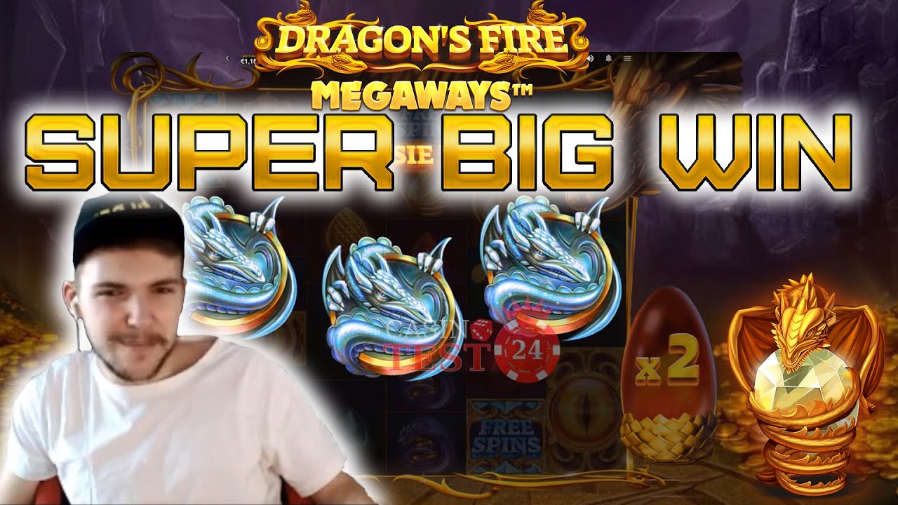 MEGA BIG WIN!!! DRAGON'S FIRE MEGAWAYS GIVES NICE BONUS - 4&euro; BET
