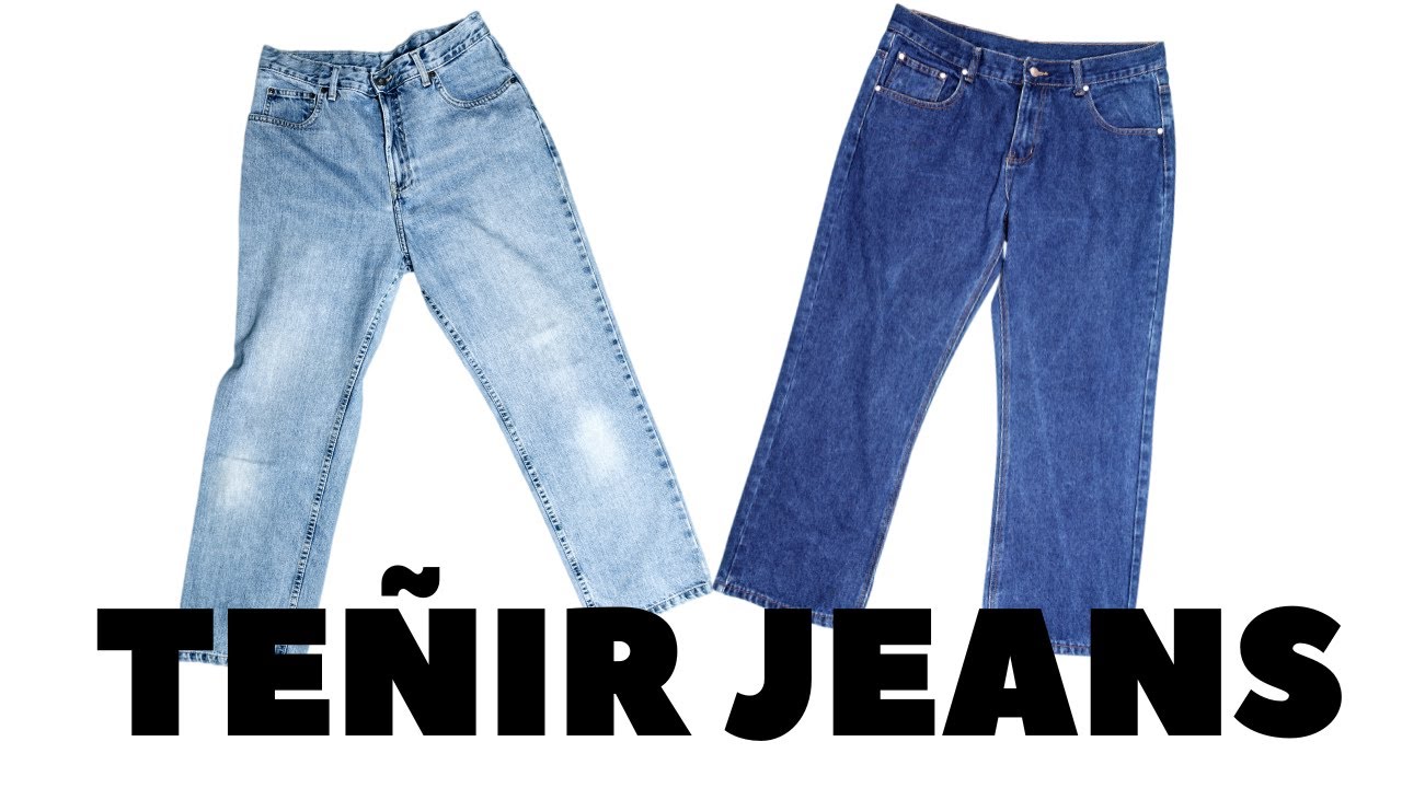 TEÑIR JEANS FACILMENTE