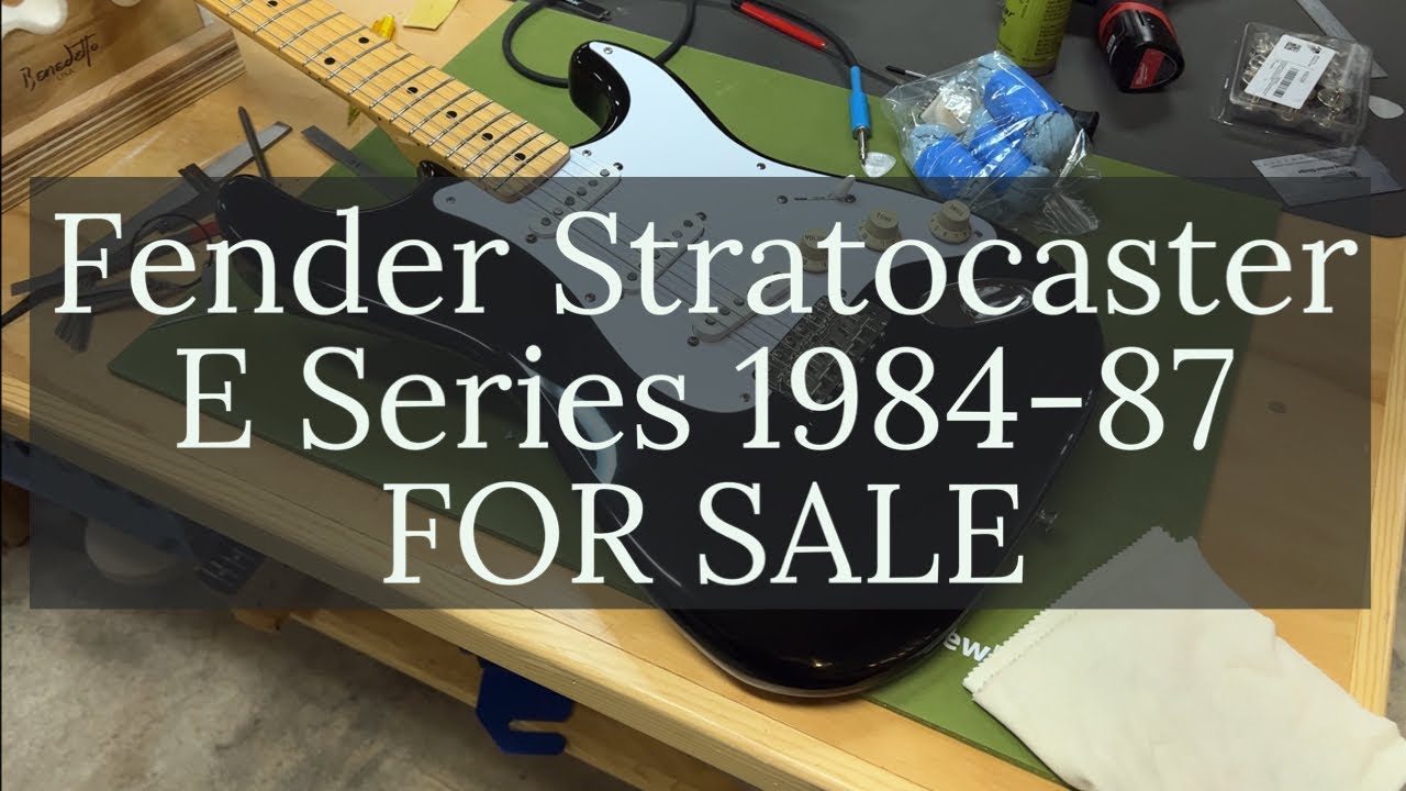 Fender Stratocaster E-Series MIJ - SOLD