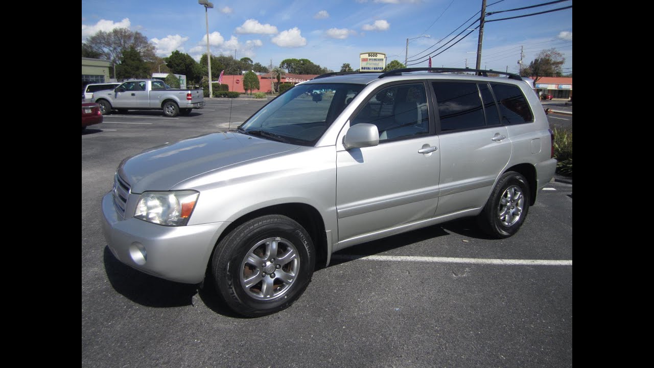 SOLD 2004 Toyota Highlander V6 One Owner Meticulous Motors Inc Florida For Sale