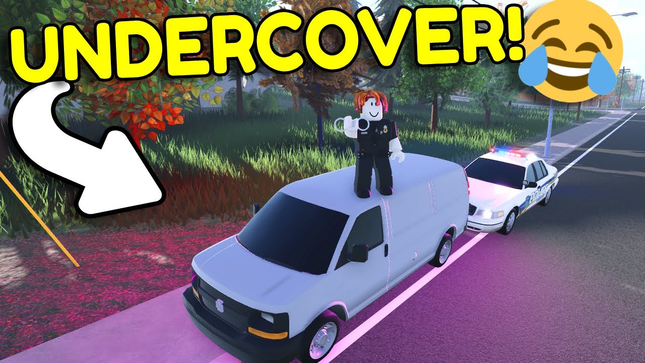 TROLLING Cops With An UNDERCOVER VAN! | ER:LC Roblox