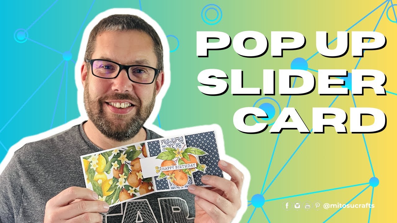 Make a Pop Up Slider Card #Funfoldfriday