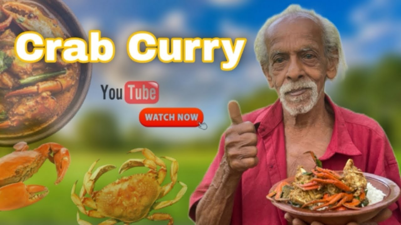 Crab Curry 🦀 Woodfire Kitchen recipe in Sri Lanka