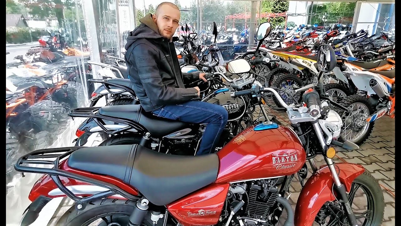 Barton Classic 125CC Prezentacja motocykla Motoland Rybnik i Bielsko - Biała