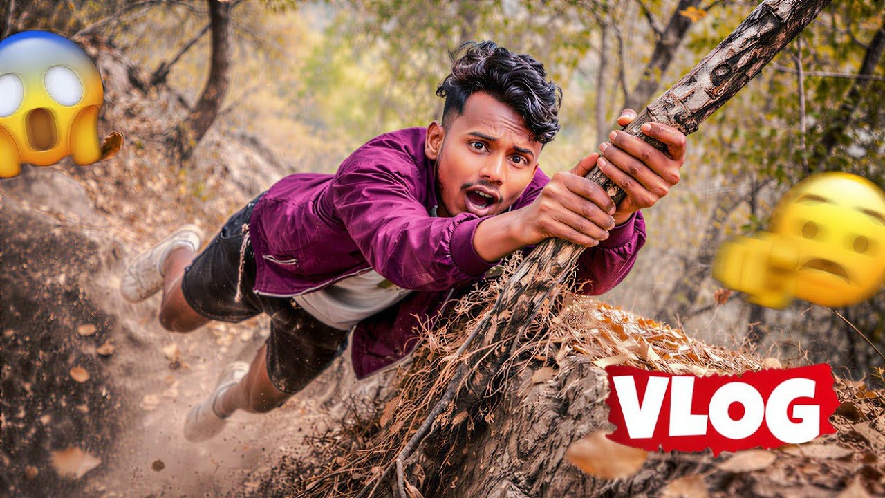 😱Pahad Se Gir Gaya Tha .... Bas Ped Ne Bacha Liya! | Real Life Vlog | Karan kogre vlogs 
