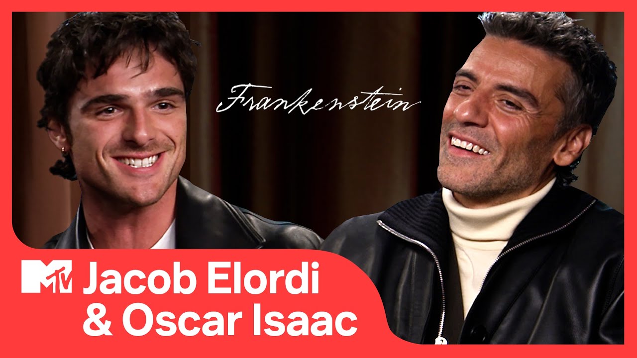 Jacob Elordi & Oscar Isaac Talk Fav Cinema Experiences & Frankenstein | MTV Movies