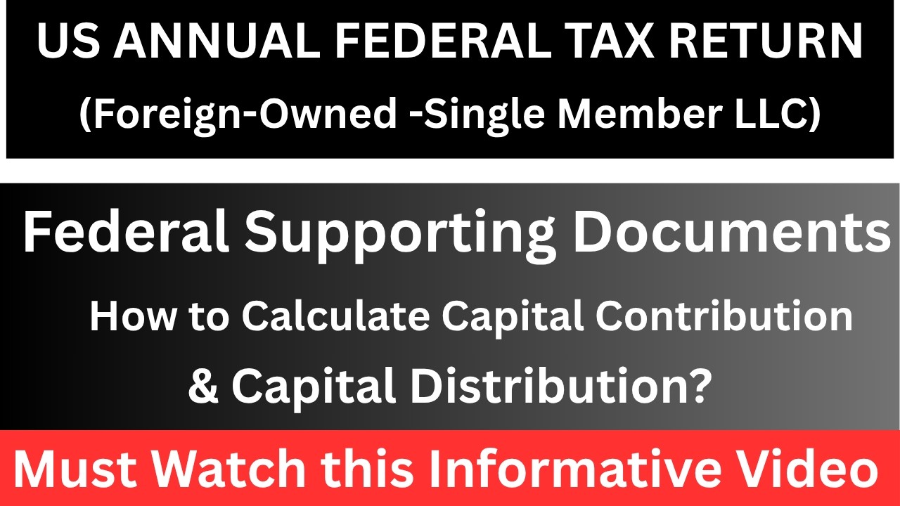 US LLC Federal Tax Filing 2026 for Non-Residents | Step-by-Step Explained
