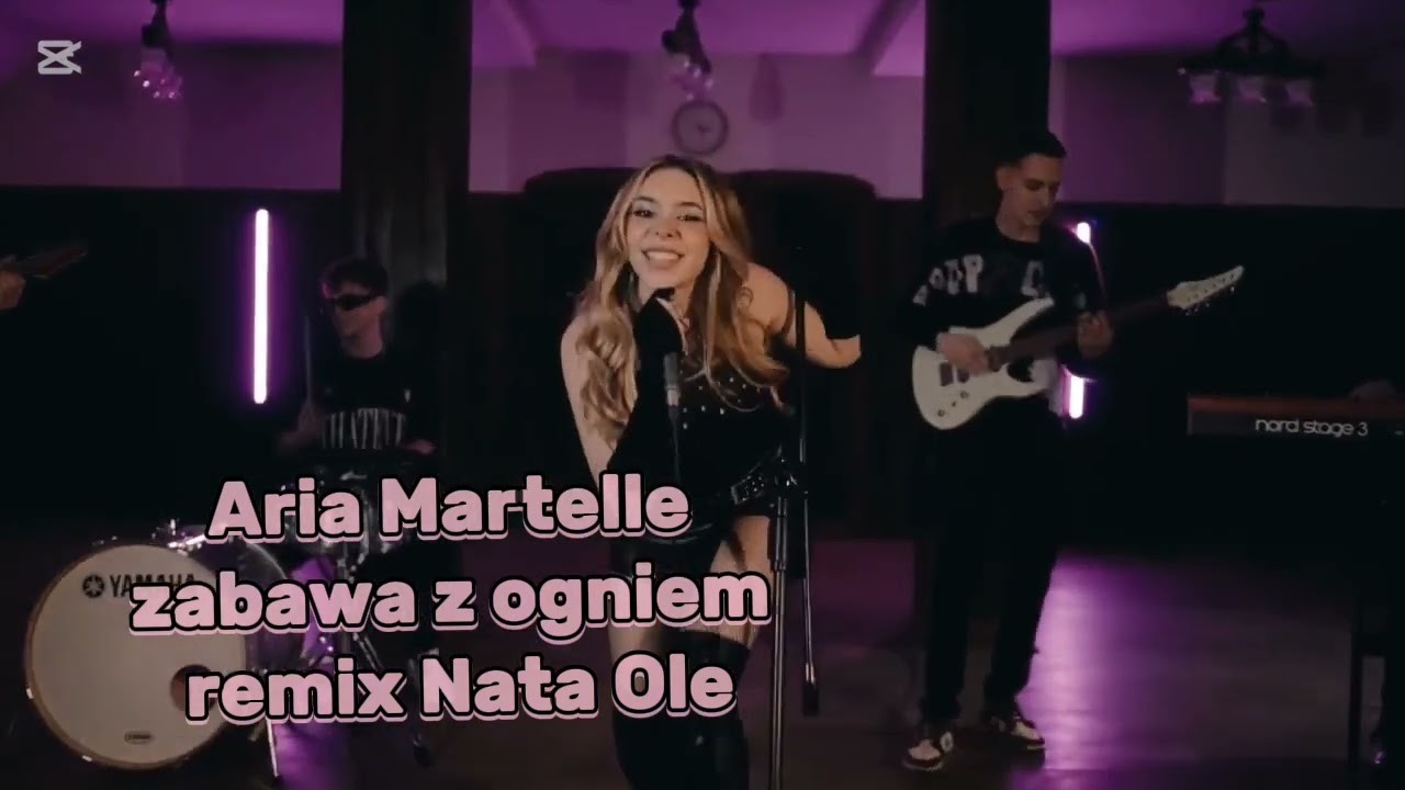 Aria Martelle-zabawa z ogniem|REMIX NATAOLE🤍