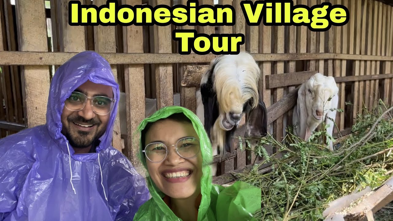Indonesian Village Tour | Village Life in Indonesia