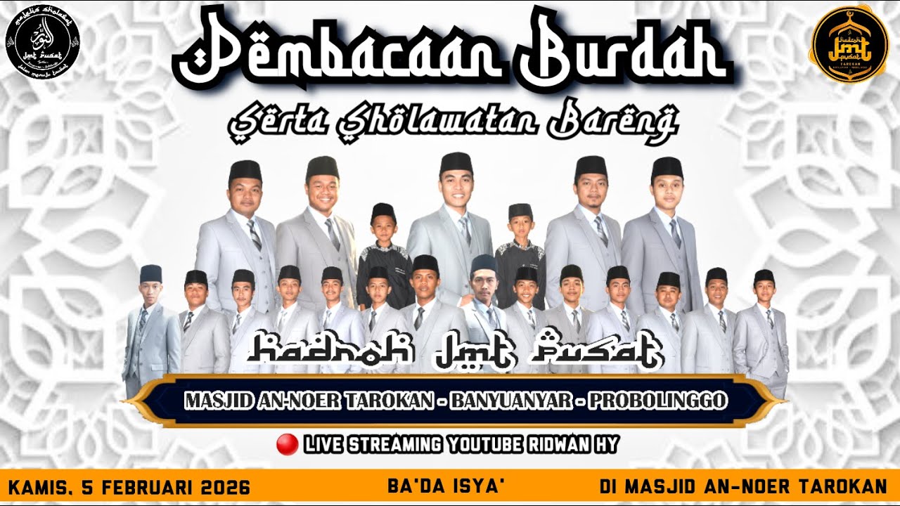 🔴 [ LIVE STREAMING ] RIDWAN HY BERSAMA MAJELIS JMT PUSAT TAROKAN