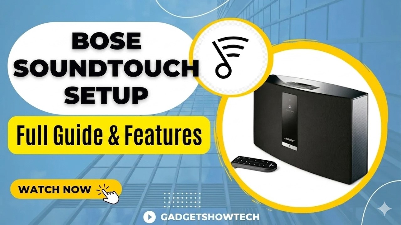 🔊 Bose SoundTouch 20: как настроить беспроводную акустическую систему Series III для домашнего аудио