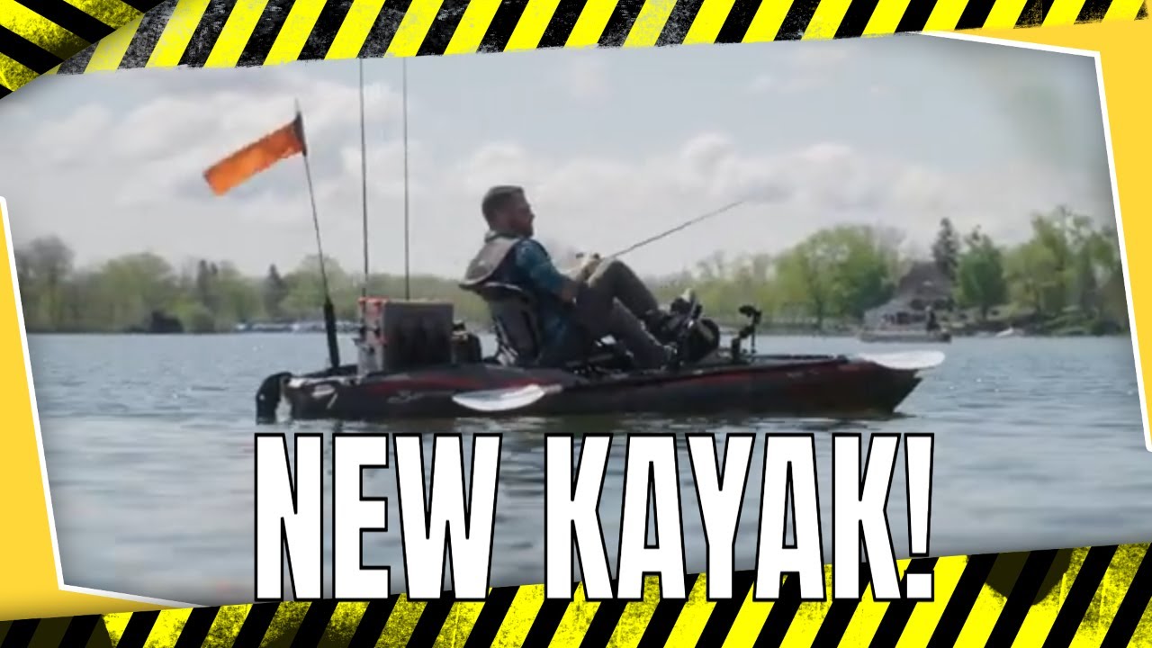 NEW KAYAK FOR 2025 REVIEW AND RIGGING! - Big Fish 105PDL kayak
