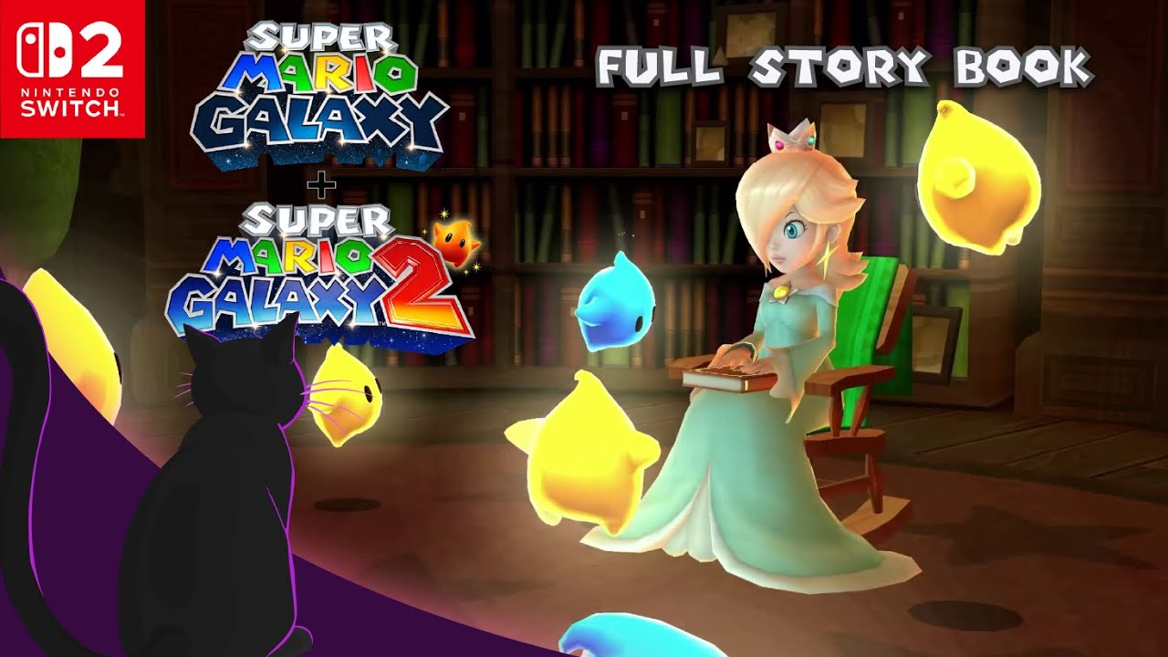 Super Mario Galaxy 1 + 2 - Full Story Book