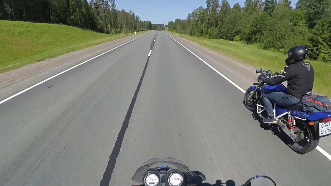 [MotoTrip#1] 20.06.20 в Карелию на CB600 и CB400