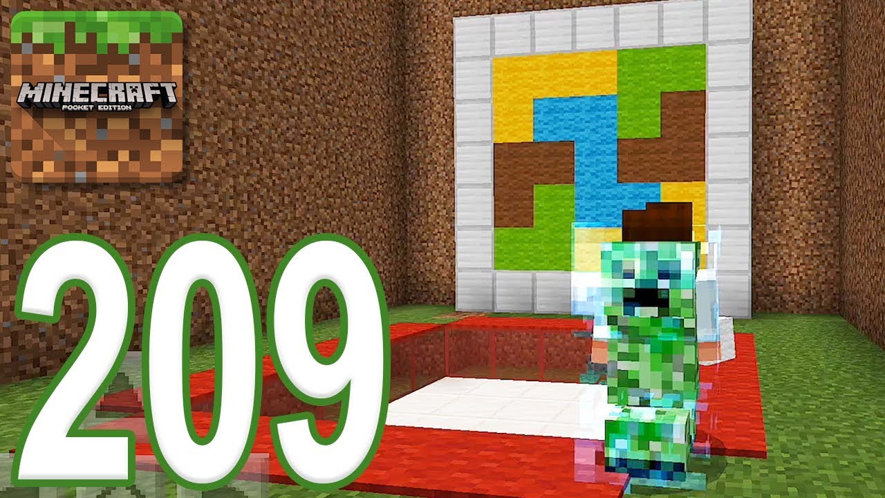 Minecraft: PE - Gameplay Walkthrough Part 209 - Copy The Painting v2 (iOS, Android)