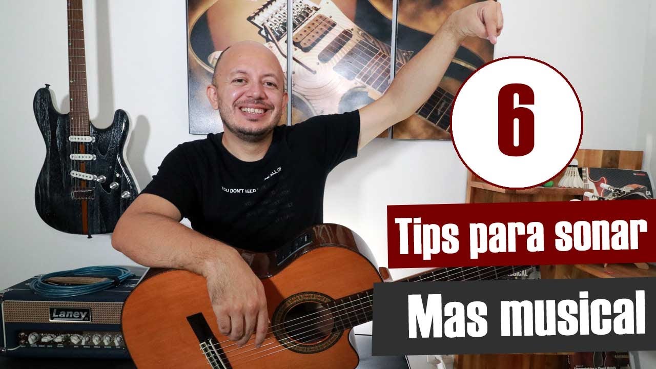 Deja de sonar a ejercicio: cómo tocar la guitarra de forma musical
