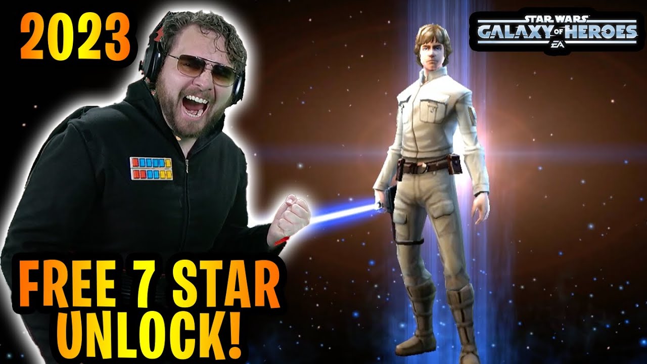 Unlocking Commander Luke Skywalker for FREE in 2023 - LOWEST Gear Possible Updated Guide!