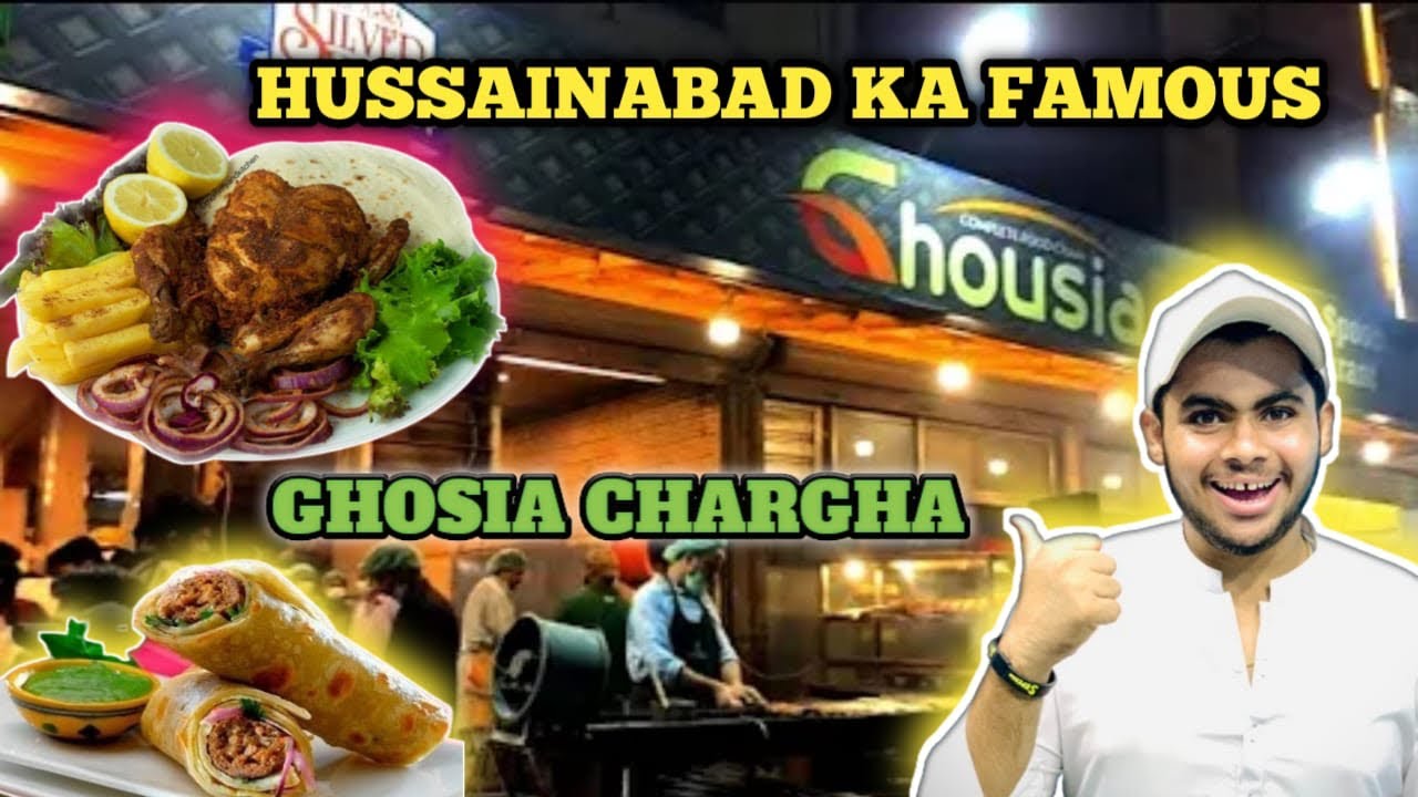 Best Grilled Chargha Restaurant Karachi | Ghousia Chargha | Hussainabad Food Street | Shapater Rool