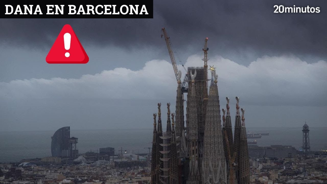 DANA EN BARCELONA: alerta, llamadas de emergencias y lluvias
