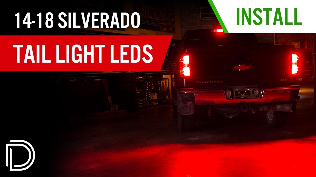How to Install 2014-2018 Chevrolet Silverado Tail Light & Rear Turn Signal LEDs | Diode Dynamics