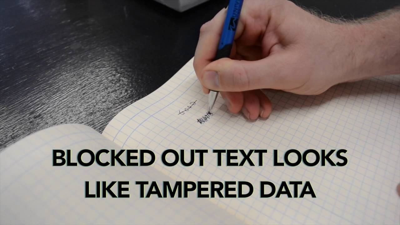 How to Keep a Laboratory Notebook