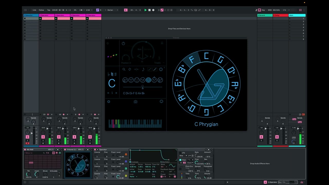 Tritonet with Expressive Chords