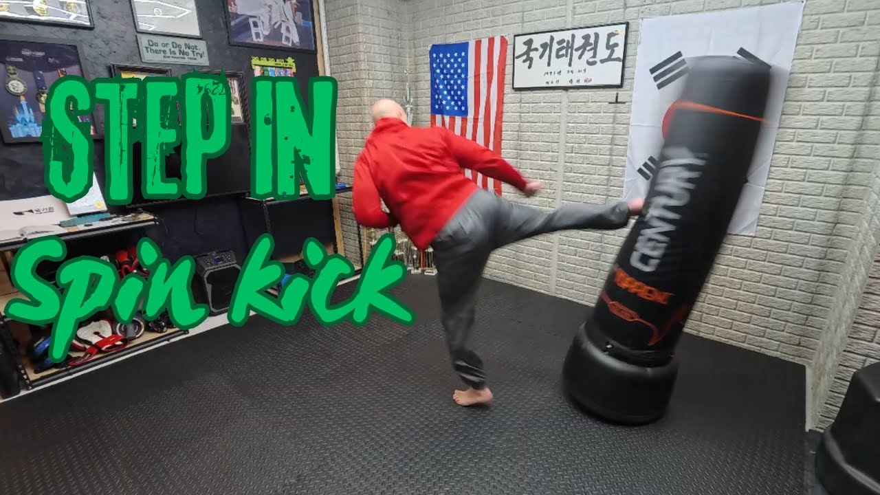Step in Spin Kick - 6th Gup Technique