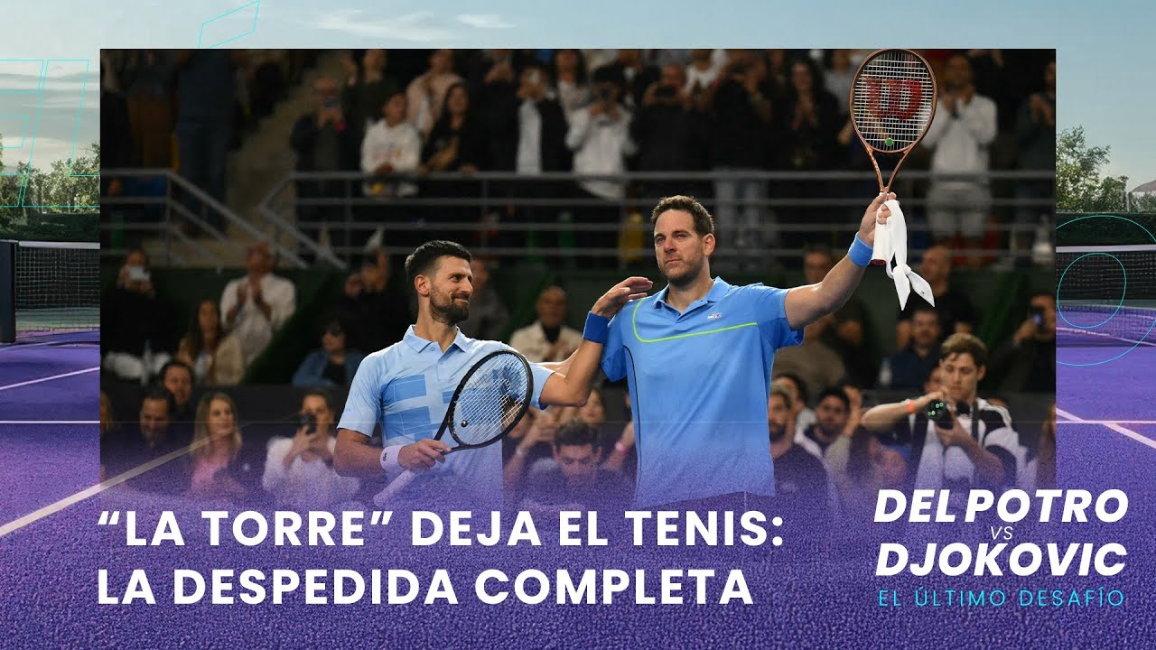 Del Potro se despidió del tenis: así fue su último partido ante Djokovic