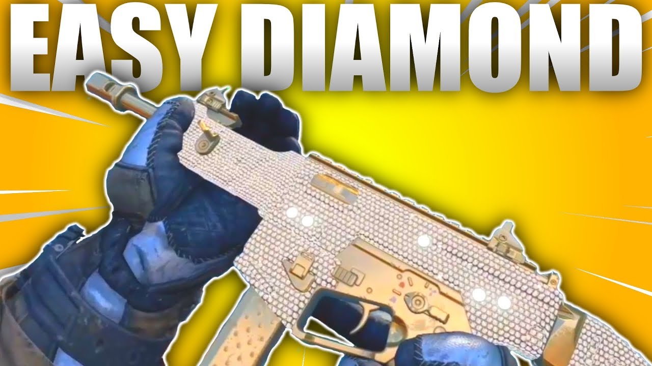 Easy *DIAMOND CAMO* for SMG's in Black Ops 4