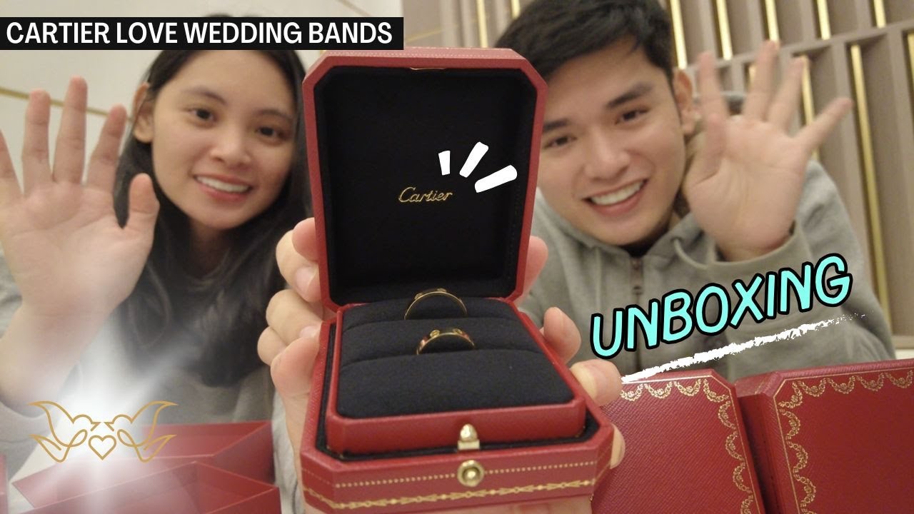 Cartier Love Wedding Bands | Appointment & Unboxing | Lester & Mich | 🇵🇭